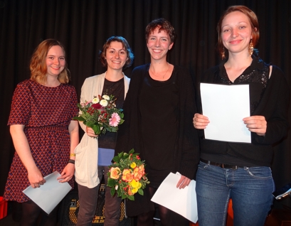 Fränkischer Preis für junge Liteatur - Preisträger*innen 2015
