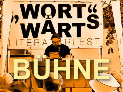 Literaturfest WortWärts 2023 - Bühne