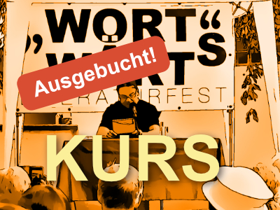 Literaturfest WortWärts 2023 - Workshop